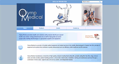 Desktop Screenshot of olympmedical.com